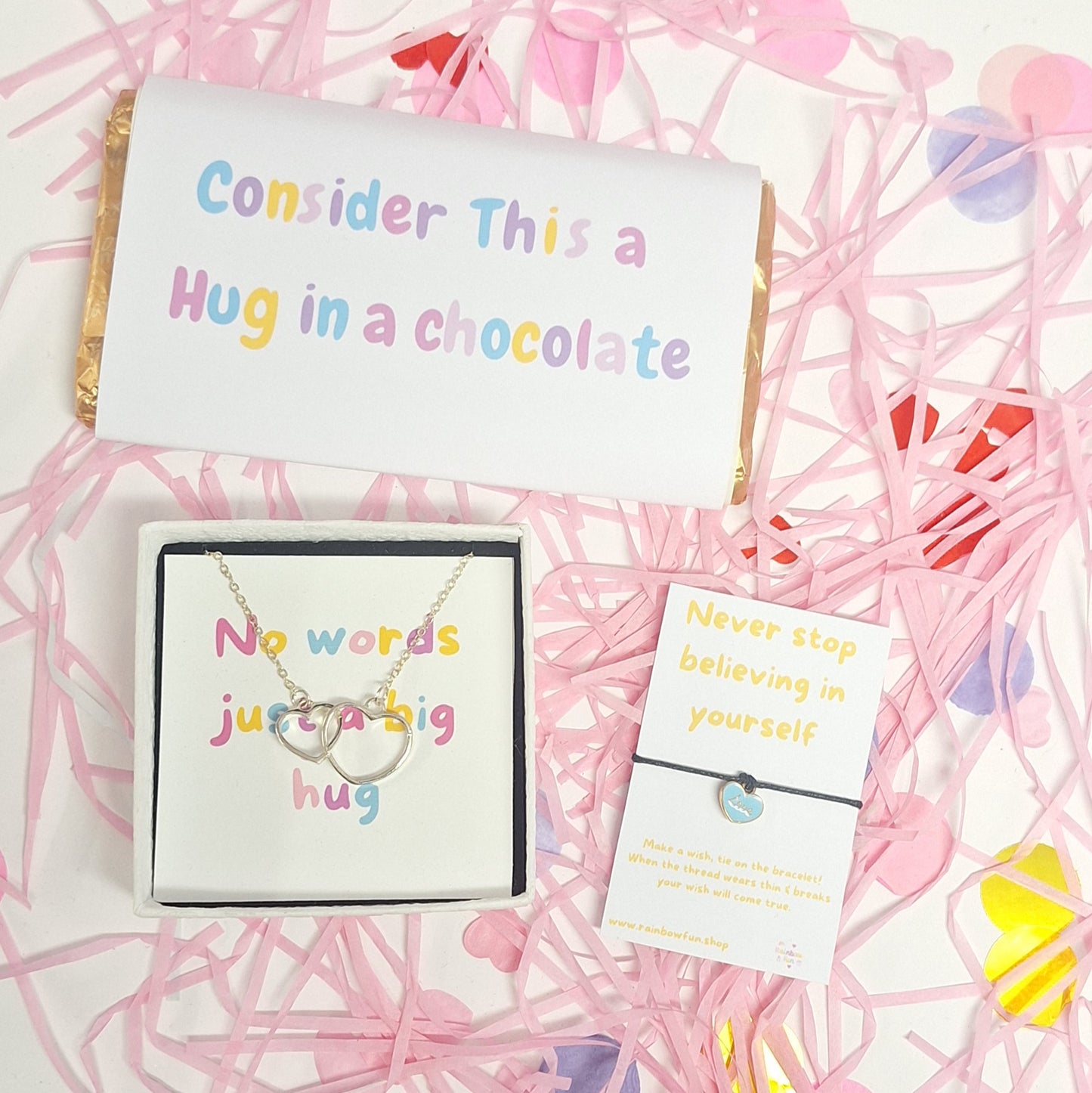 MINI SENDING YOU A HUG BOX - Rainbow Fun