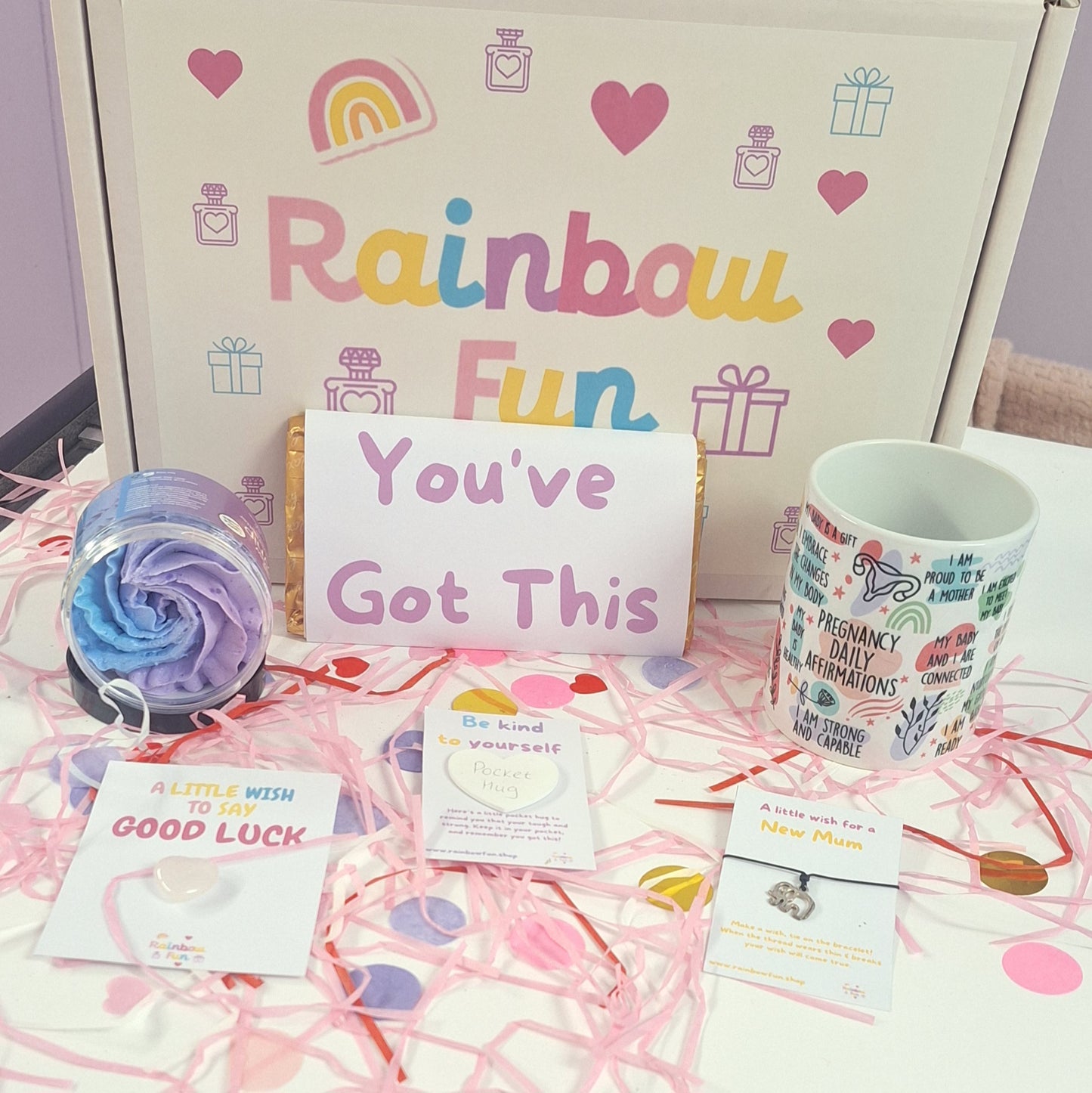 NEW MUM GIFT BOX - Rainbow Fun