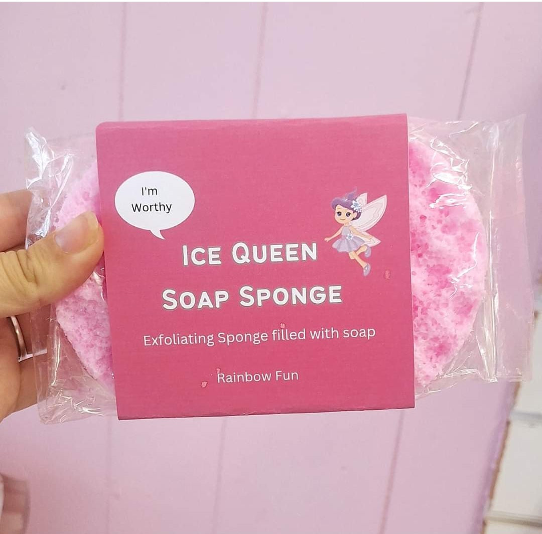 Ice Queen Soap Sponge - Rainbow Fun