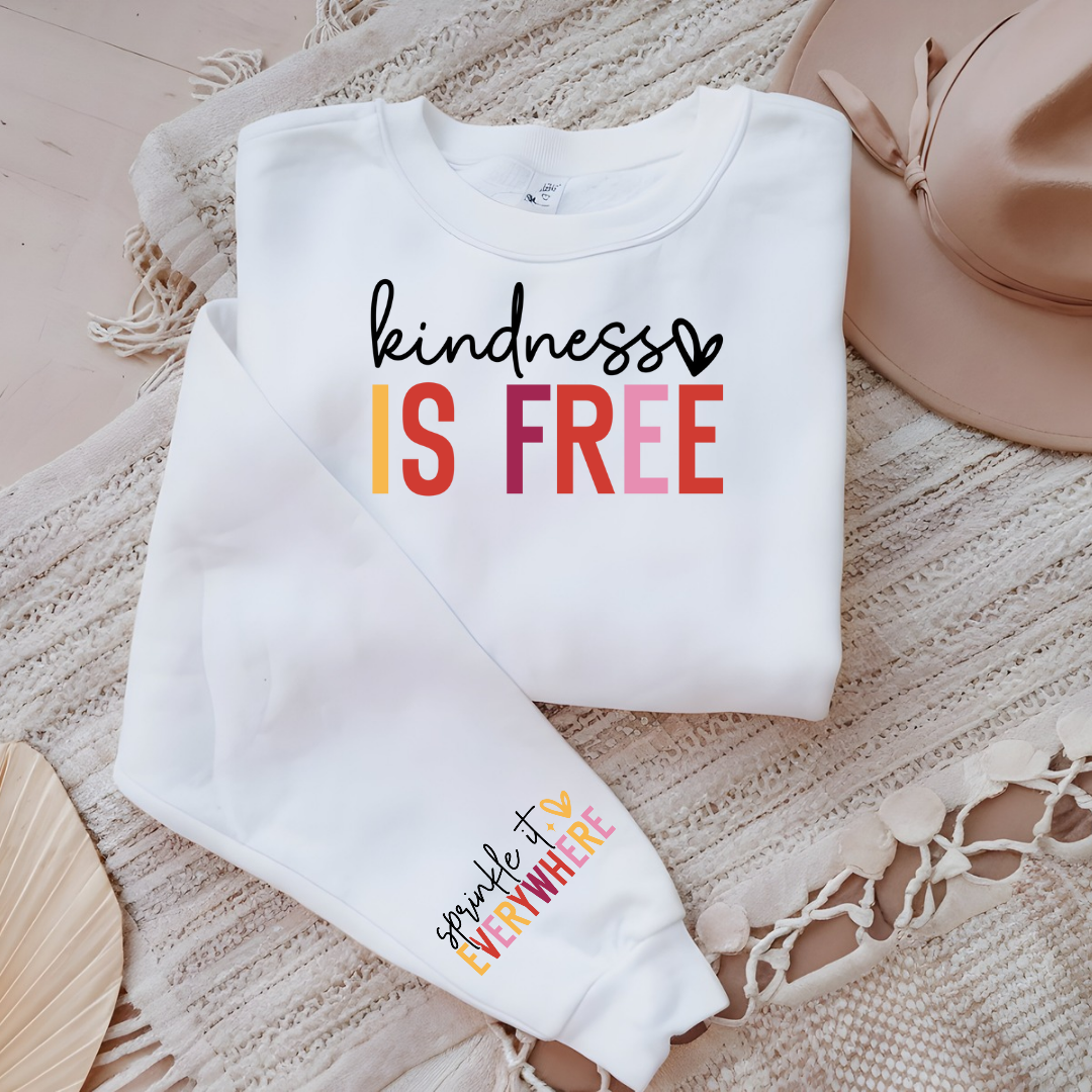 Kindness is free jumper - Rainbow Fun