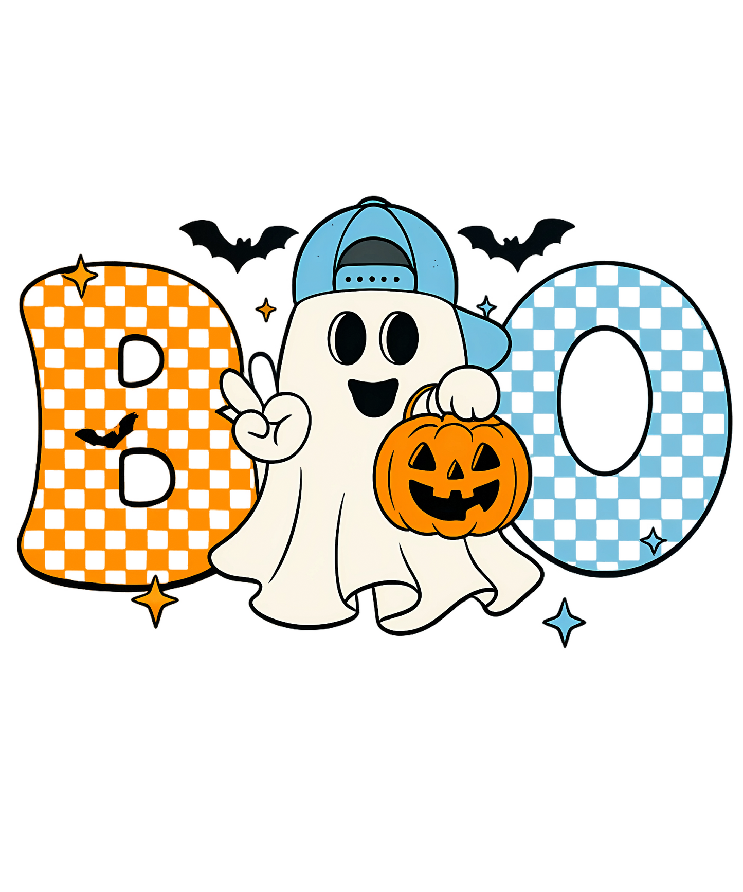 Blue Boo Jumper - My Store