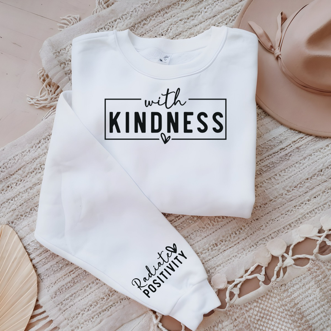 With kindness jumper - Rainbow Fun