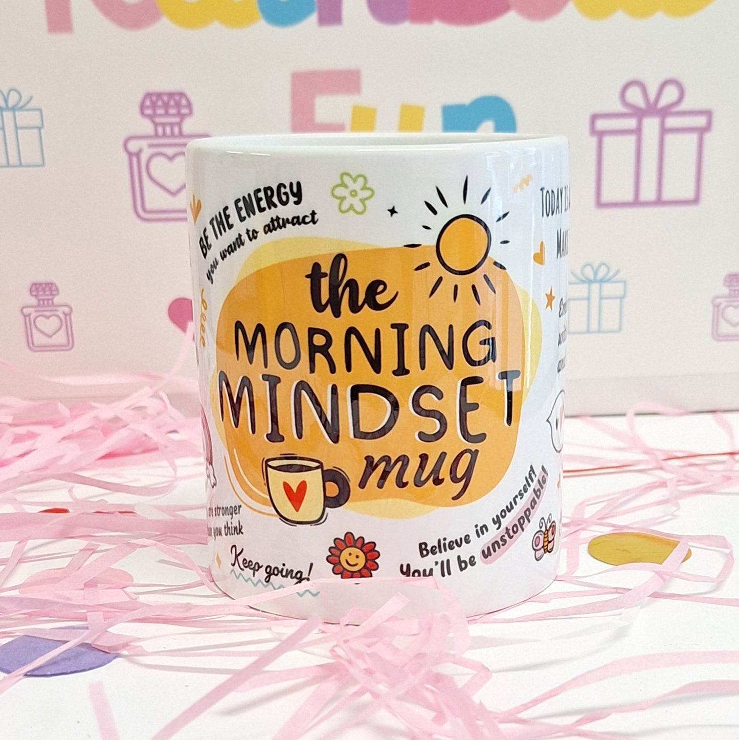 Morning mindset mug - Rainbow Fun