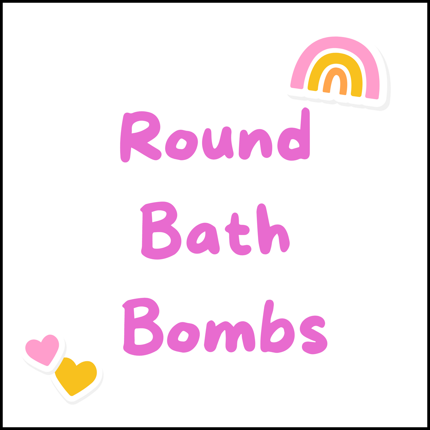 Round Bath Bombs