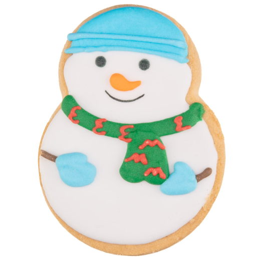 Snowman Biscuit