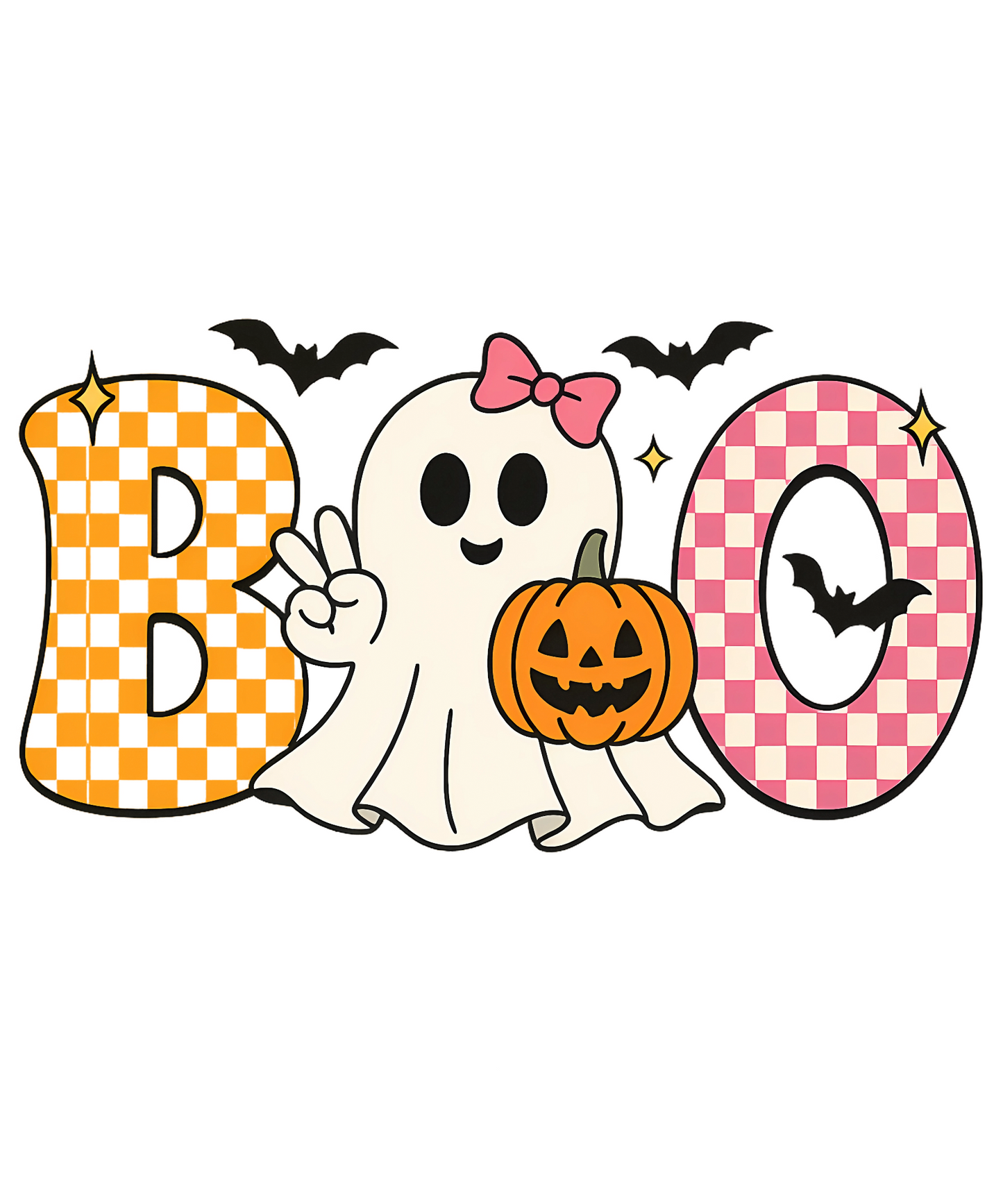 Pink Boo Jumper - My Store
