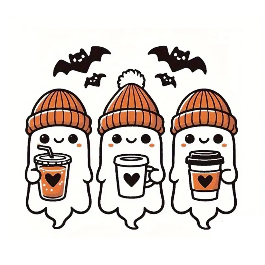 Coffee and ghosts Jumper - My Store